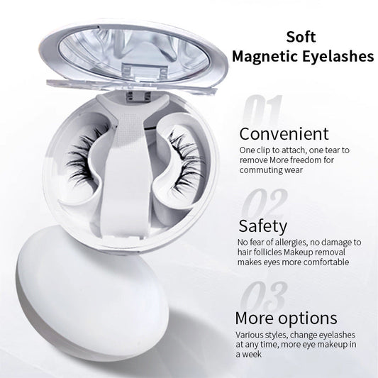 🎁Limited time 50% OFF⏳Naturally Soft Magnetic Eyelashes