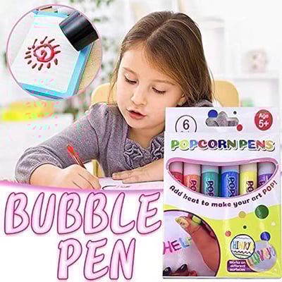 🎅Christmas Gift idea 49%OFF -🎁DIY Bubble Popcorn Drawing Pens🔥