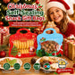 💖LAST DAY SALE ONLY ￡6.99!!🎁Easy Fill, Easy Seal🎄 Festive Self-Seal Treat Bags – Santa & Snowman Print | Resealable, Food-Safe & Perfect for Cookies, Chocolates & Little Gifts 🎅⛄