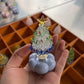 🎄🔥Best Christmas Gift-Up to £10.99!!🎅Handmade Glass & Ceramic Rotatable Christmas Tree Ornament 🎄