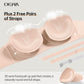💗LAST DAY SALE 50% OFF⚡50K+ SOLD!💕Womens Strapless Bras Push Up Bandeau Bra Non Slip Wireless Supportive Padded Bras Seamless Comfortable Tube Jelly Bra