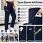 🔥LAST DAY SALE 50% OFF!!🔥Women’s Straight-Leg Cargo Trousers – Elastic Waist, 6-Pocket Casual Pants for Work, Travel & Everyday Wear 👖✨