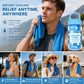 ⏰⏰Last Day Buy 1 Get 1 Free❄(Each only ￡3.49)💦Cold Sweat Towel You Can Use Anywhere, Anytime! Reusable Soft Absorbent Cooling Portable– UK Ready! 🇬🇧
