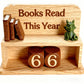 💥New Year Hot Sale 49% OFF✨📖 -Modern Classics Wooden Books Read Counter