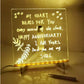 ⏳LAST DAY SALE 50% OFF !! 🎨LED Acrylic Message Board with Stand – USB Powered Light-Up Writing Board 🎁Buy 1 Get 7 Colour Pens For Free