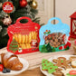 💖LAST DAY SALE ONLY ￡6.99!!🎁Easy Fill, Easy Seal🎄 Festive Self-Seal Treat Bags – Santa & Snowman Print | Resealable, Food-Safe & Perfect for Cookies, Chocolates & Little Gifts 🎅⛄