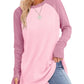⏰Hot Sale 49% OFF🔥-Women's Casual Long Sleeve Round Neck Top