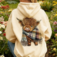💖CHRISTMAS SALE 60% OFF!!🎁Cute Highland Cow Cozy Fleece-Lined Hooded Sweatshirt🦬