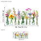 🔥Last Day Sale - ￡6.99!🎁50K+ SOLD! Amost Gone! ✨💐Colorful Floral Bouquet Window Sticker🖼️