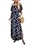 Summer Bohemian Beach Slit Maxi Dress