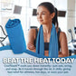 ⏰⏰Last Day Buy 1 Get 1 Free❄💦Cold Sweat Towel You Can Use Anywhere, Anytime! Reusable Soft Absorbent Cooling Portable– UK Ready! 🇬🇧