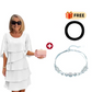 🎁LAST DAY  50% OFF! Women's Elegant Layered Ruffle Sleeve Dress – Effortless Style for Every Occasion 💃