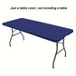 🌸 Limited Time Special Price ￡7.99!!✨Pack Stretch Fabric Table Top Cap Cover, fits 4ft/6ft/8ft Tables