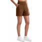 👖 50% OFF! ✨Women's High-Waisted Athletic Bermuda Shorts with Pockets – Running, Yoga, Summer Casual Activewear