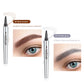 💥Limited Buy 1 Get 1 Free💥(🎉 2 PCS)🎉High Quality 3D Waterproof Microblading Eyebrow Pen 4 Fork Tip Tattoo Pencil