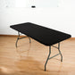 🌸 Limited Time Special Price ￡7.99!!✨Pack Stretch Fabric Table Top Cap Cover, fits 4ft/6ft/8ft Tables