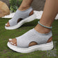 ⏳2026 Summer Hot Sale 70% OFF🎁Women’s Knit Platform Sandals – Lightweight, Breathable & Arch-Supported 🏝️☁️