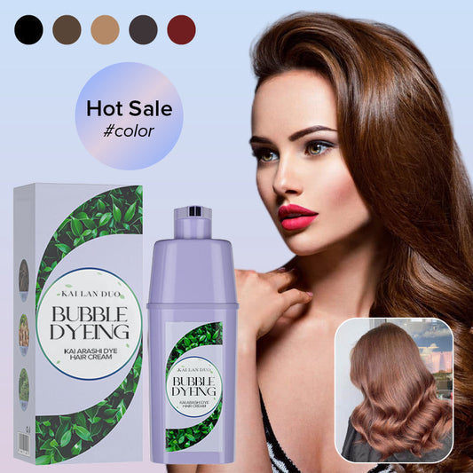 💖LAST DAY SALE 50% OFF🌿💁‍♀️ Gentle Bubble Hair Dye – Salon-Quality Color at Home! ✨