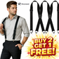 👔 50% OFF NOW! 🔗 Men's Suspenders with X-Back & Clip Fasteners – Sturdy Clips, Wide Straps & Adjustable 👖