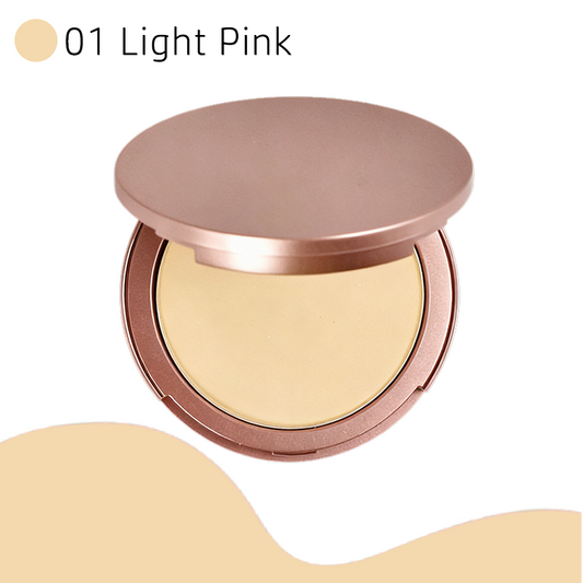 💜LAST DAY -BUY 1 GET 1 FREE💜50K+ SOLD!✨Shape tape powder foundation With brush for flawless skin