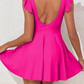 👙Vacation Hot Sale 49% OFF✨🩱Women's One Piece Swimsuit Ruffle Cutout Swimdress