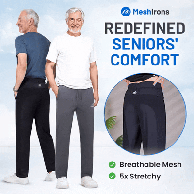 ⏳Time-Limited Special 70% OFF⏰MeshIrons - Men’s Breathable Mesh Panel Casual Pants