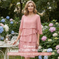 🎁LAST DAY  50% OFF! Women's Elegant Layered Ruffle Sleeve Dress – Effortless Style for Every Occasion 💃
