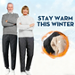 ⏳LAST DAY SALE 50% OFF!! ✨Unisex Super Cozy & Warm Fleece-Lined Waterproof Pants🔥