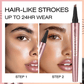 💞BUY 1 GET 1 FREE✨💧 Waterproof Micro-Fork Eyebrow Pencil, Long-Lasting Brow Pen for Natural Hair-Like Strokes, 🌟Smudge-Proof Makeup Tool for Daily Use & Soft Glam