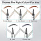 💥Limited Buy 1 Get 1 Free💥(🎉 2 PCS)🎉High Quality 3D Waterproof Microblading Eyebrow Pen 4 Fork Tip Tattoo Pencil