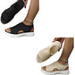 ⏳2026 Summer Hot Sale 70% OFF🎁Women’s Knit Platform Sandals – Lightweight, Breathable & Arch-Supported 🏝️☁️