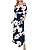 Summer Bohemian Beach Slit Maxi Dress