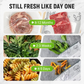 🔥Limited Sale: Buy 2 get 1 free!🍗 🥦Reusable Aluminum Foil Sealable Storage Bags