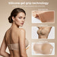 💗LAST DAY SALE 50% OFF⚡50K+ SOLD!💕Womens Strapless Bras Push Up Bandeau Bra Non Slip Wireless Supportive Padded Bras Seamless Comfortable Tube Jelly Bra