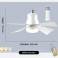 🔥LAST DAY SALE 49% OFF🔥SmartBreez™ 40W LED Ceiling Fan Light – 20.5” Ultra-Quiet with Remote 🎯 | E27 + FREE B22 Adapter 🔌 | For Bedroom 😴, Kitchen 👩‍🍳 & Garage 🛠️ – UK Ready! 🇬🇧