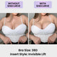 💕Limited Sale -BUY 1 GET 1 FREE💖Double-Sided Sticky Lightly Padded Adhesive Lift Inserts Bra👍✨Washable Reusable for D+ Cup