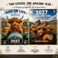 ✨️Surprise 60% Off！🐮May 2027 bring you booming luck！🔥2027 Funny Highland Cow Wall Calendar | A4 Hanging Calendar |
