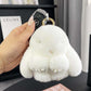 🎄💕Christmas Best Gift 70% Off🎁Handmade Soft Bunny PomPom Charms🐰