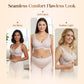 🔥Limited Special Sale 60% OFF!💕 Jelly Wireless Womens Comfortable Wireless Bras Push Up Bralettes Seamless Tshirts Bras Deep V Everyday Bras