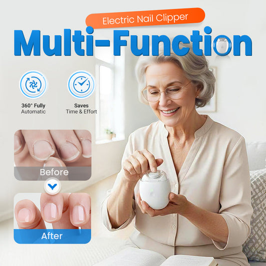 ⏰Last Day Special Price £7.99!!⚡50K+ SOLD!🔥Universal Automatic Fingernail Grinder