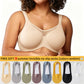 🌸🌸Last Day Special Price £7.99 ! 💐Women's Elegant Sheer Full Coverage Plus Size Bra