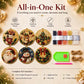 🎁LAST DAY SALE ONLY ￡7.99/6PCS!!🎄✨Christmas Wooden DIY Painting Hanging Ornaments Set -💎Make sparkling 5D pearl decorations yourself