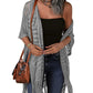 🔥This Week's Special Price: £15.99!!😍Women’s Oversized Knit Cardigan – Lightweight Crochet Tassel Kimono for Spring & Summer 🌸