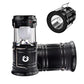 ⏳LAST DAY SALE ONLY ￡11.99!!🔥⛺️Solar Camping Lantern‑ Rechargeable Collapsible LED Lamp, IPX4 Waterproof Light with Magnetic Base & Foldable Hanging Hook for Outdoor Emergency