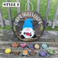 🔥🔥HOT SALE 50% OFF🎄Interchangeable Wooden Gnome Welcome Sign🎈