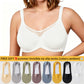 🌸🌸Last Day Special Price £7.99 ! 💐Women's Elegant Sheer Full Coverage Plus Size Bra