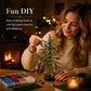 ⏳LAST DAY SALE ONLY ￡6.99!🎄✨DIY Beaded Christmas Tree Kit – 🎅Create Your Own Sparkling Holiday Decoration