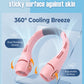 🥳2026 HOT SALE🥳💞50K+ SOLD!🍃💨 50% OFF! Neck Air Conditioner Fan – Ultra‑quiet, 360° rotating, 3 speeds. Hands‑free cooling, long battery. 😎🌬️