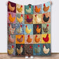 🎁LAST DAY SALE: £11.98!! 🐱💤 Cozy 9‑Panel Sleeping Cats Blanket – Ultra‑Soft Flannel, Reversible Design, Perfect for Sofa, Bed & Travel 🌙✨