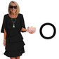 🎁LAST DAY  50% OFF! Women's Elegant Layered Ruffle Sleeve Dress – Effortless Style for Every Occasion 💃